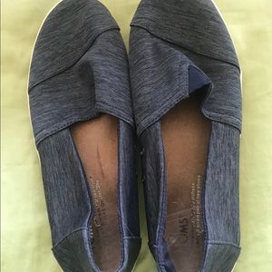 🏡Navy Toms Slip On Shoes